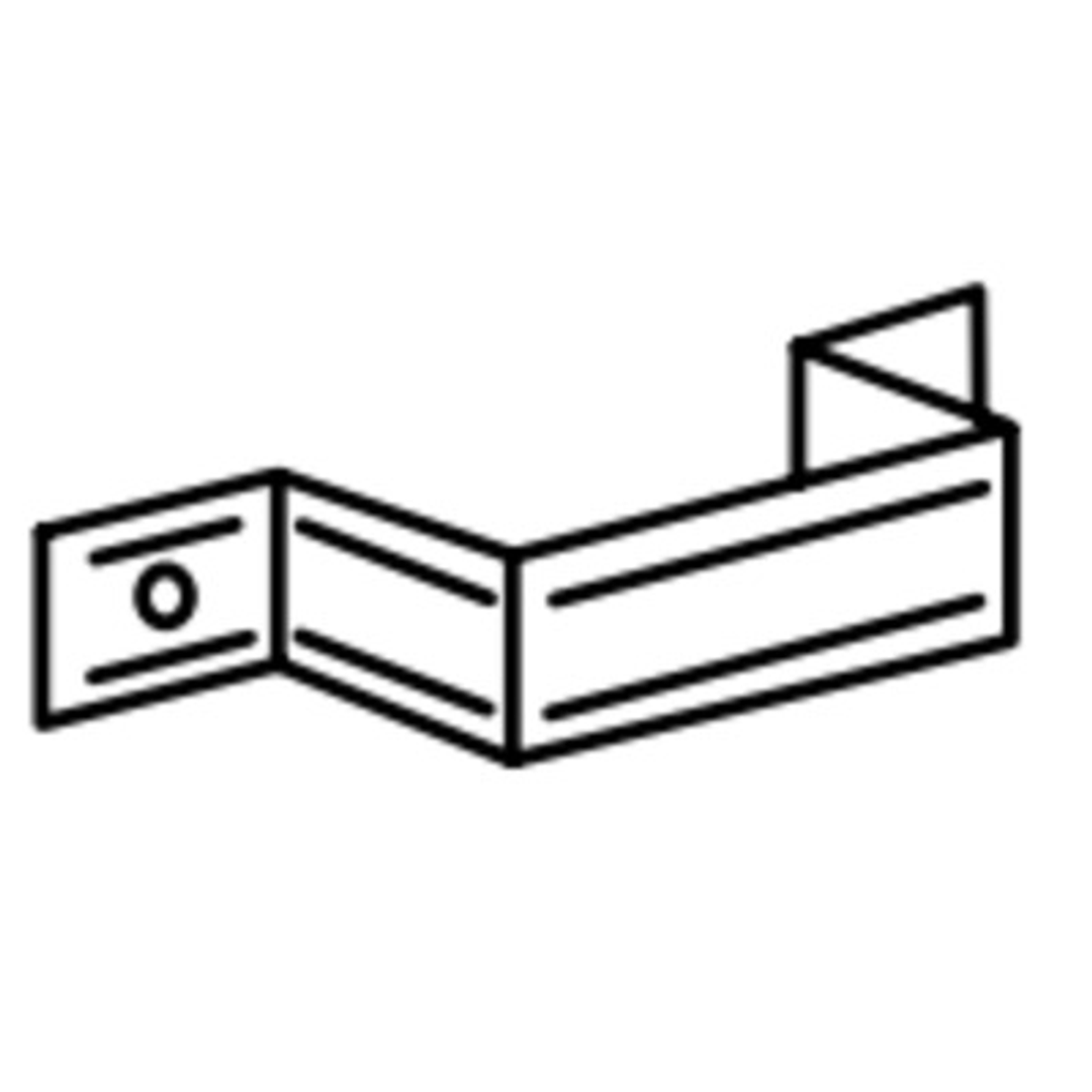 Down Pipe Clips 100 X 50Mm (4X2) C/Bond  Night Sky     (Eb)