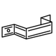 Down Pipe Clips 100 X 50Mm (4X2) C/Bond  Gully