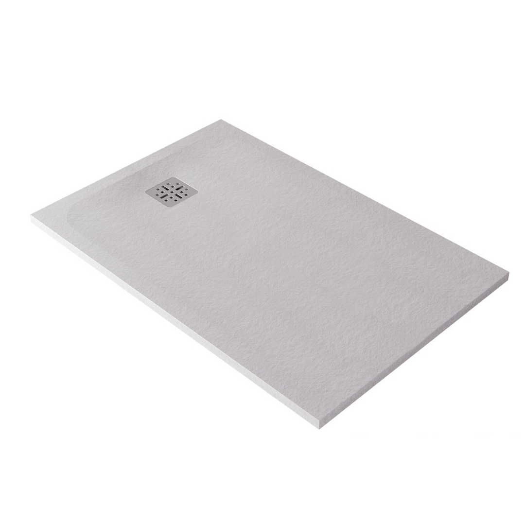 Domus Living Pietra Shower Tray 900Mm X 1200Mm Matte White