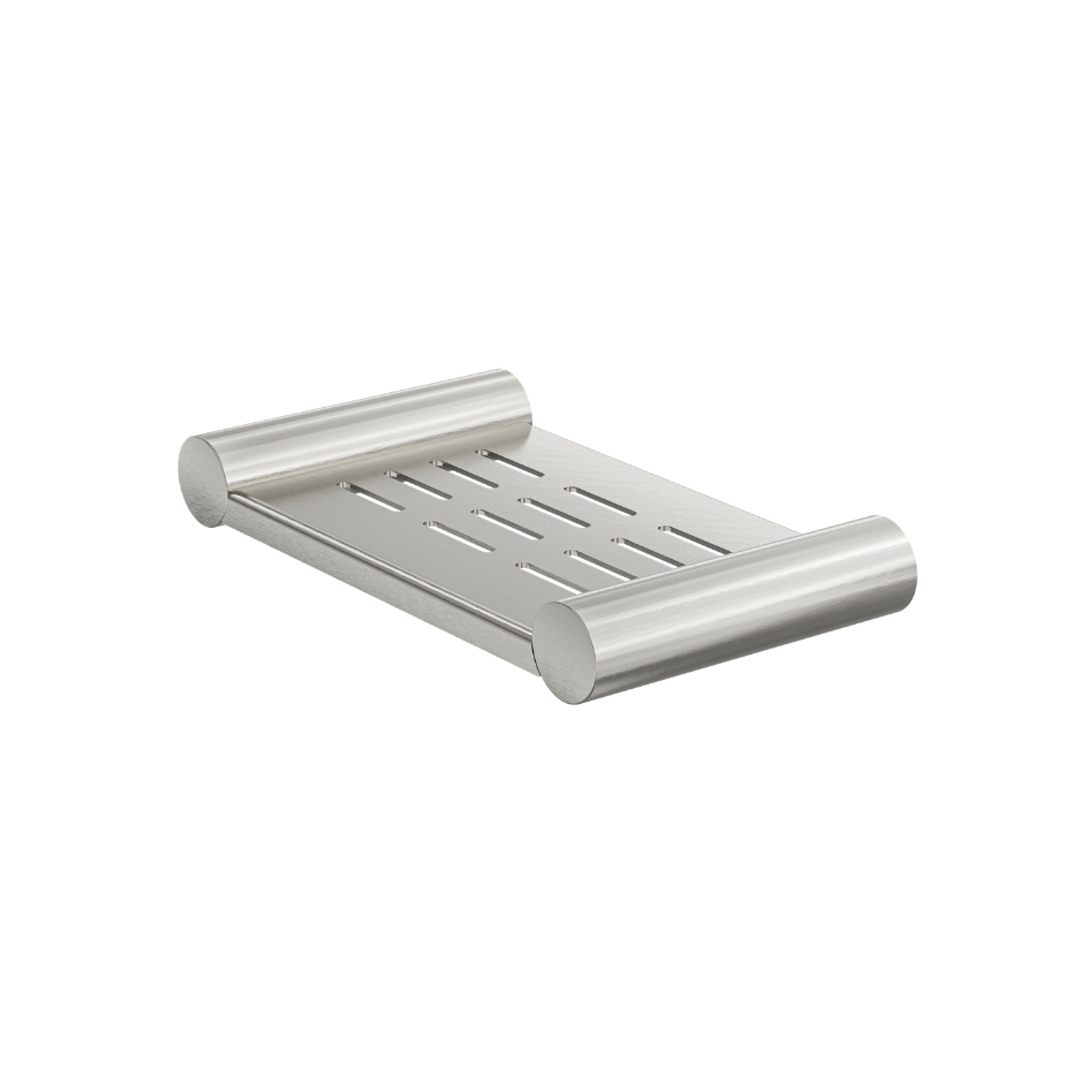 Linsol Dotti Metal Soap Dish Brushed Nickel