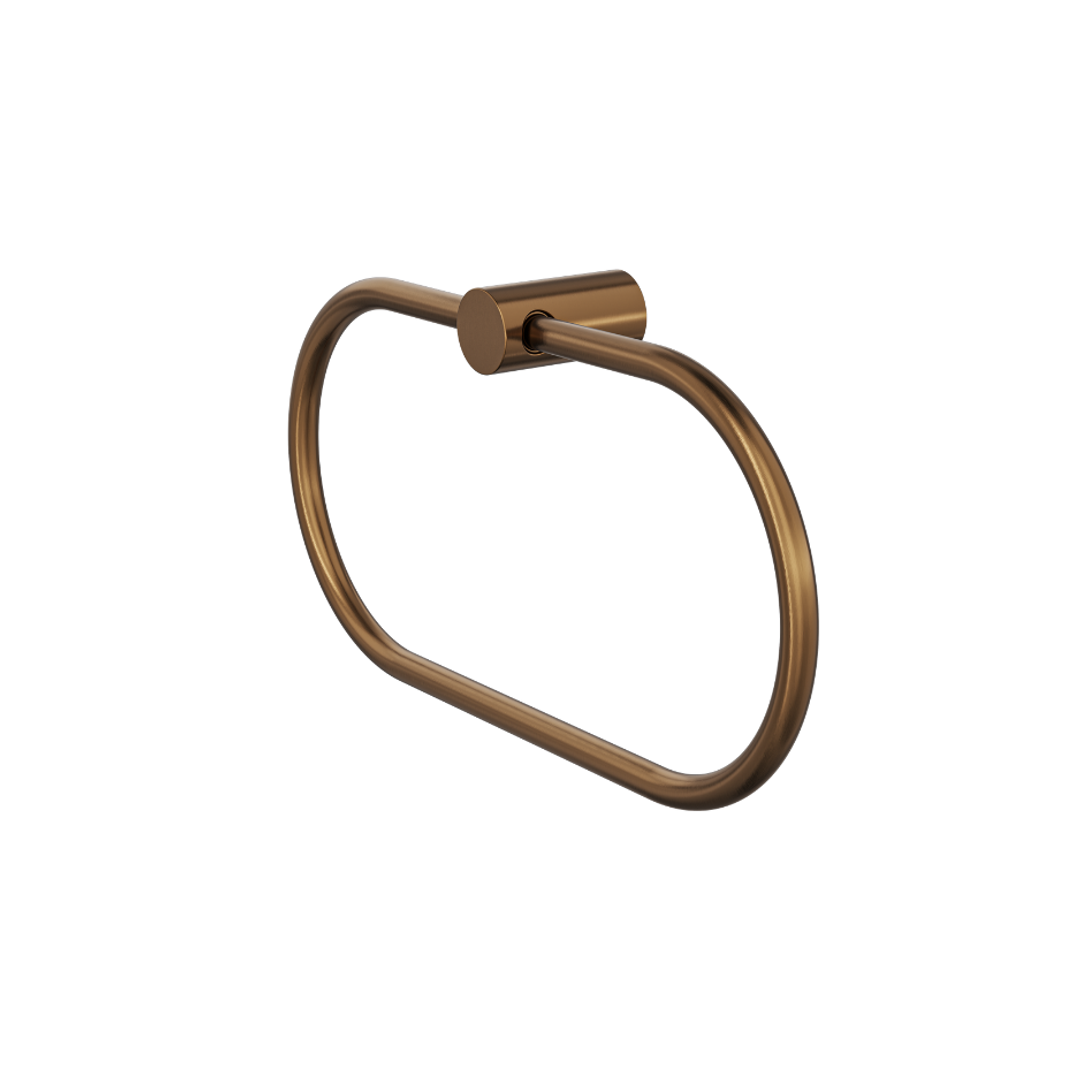 Linsol Dotti Towel Ring Aged Bronze