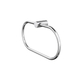 LINSOL Dotti Towel Ring Chrome