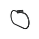 LINSOL Dotti Towel Ring Matte Black