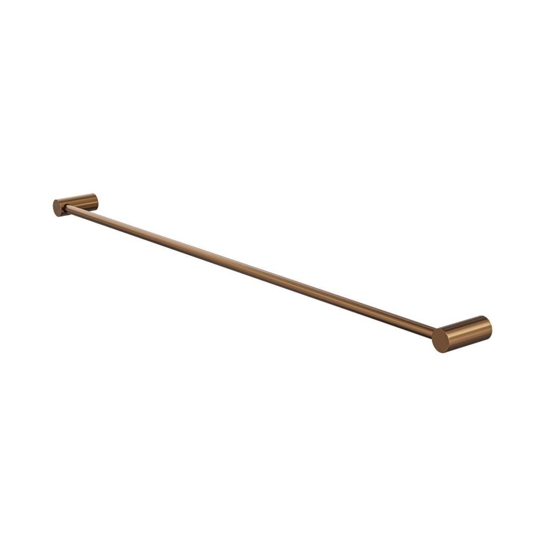 Linsol Dotti 800Mm Single Towel Rail Aged Bronze