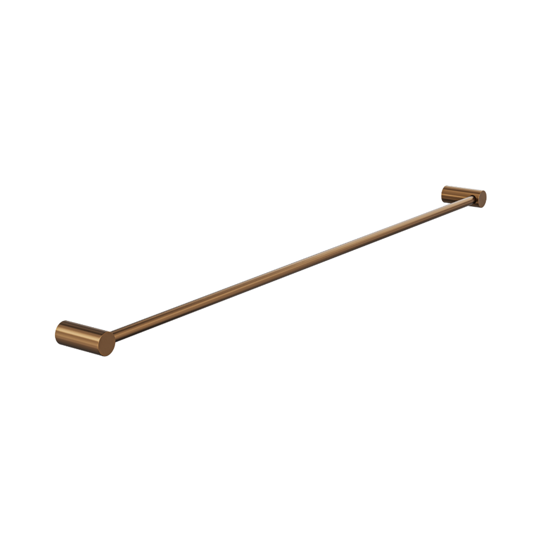 Linsol Dotti 800Mm Single Towel Rail Aged Bronze