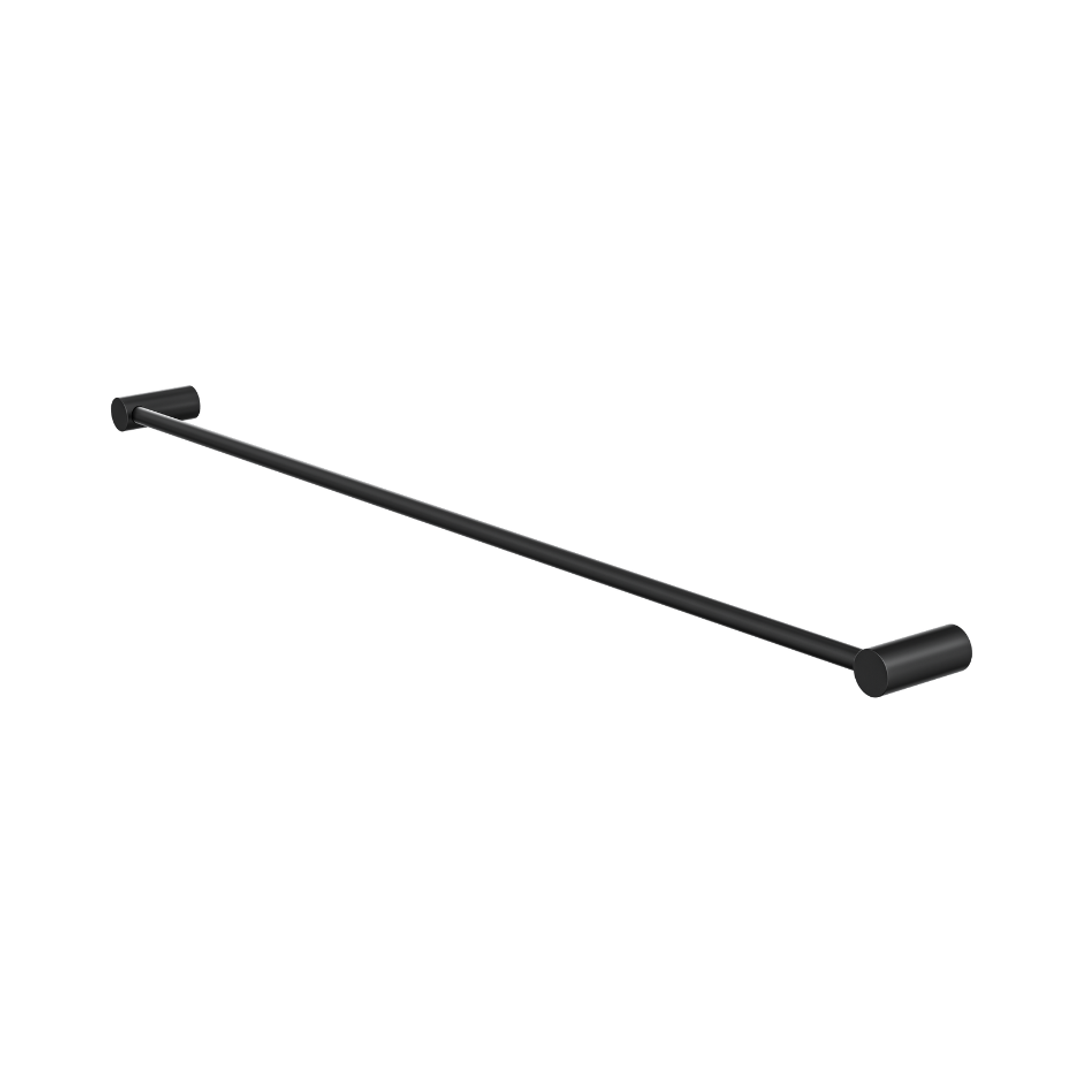 Linsol Dotti 800Mm Single Towel Rail Matte Black