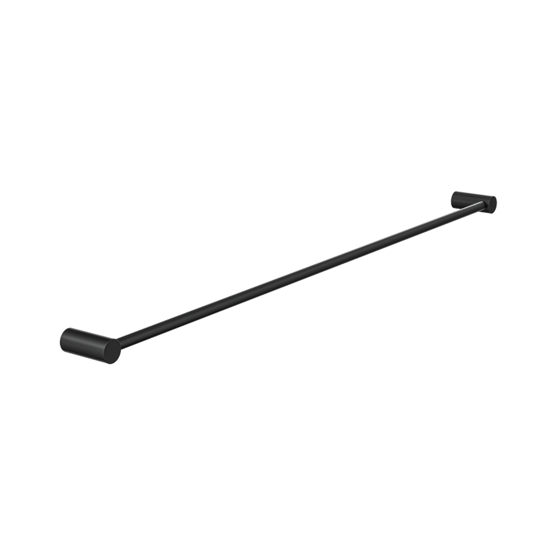 Linsol Dotti 800Mm Single Towel Rail Matte Black