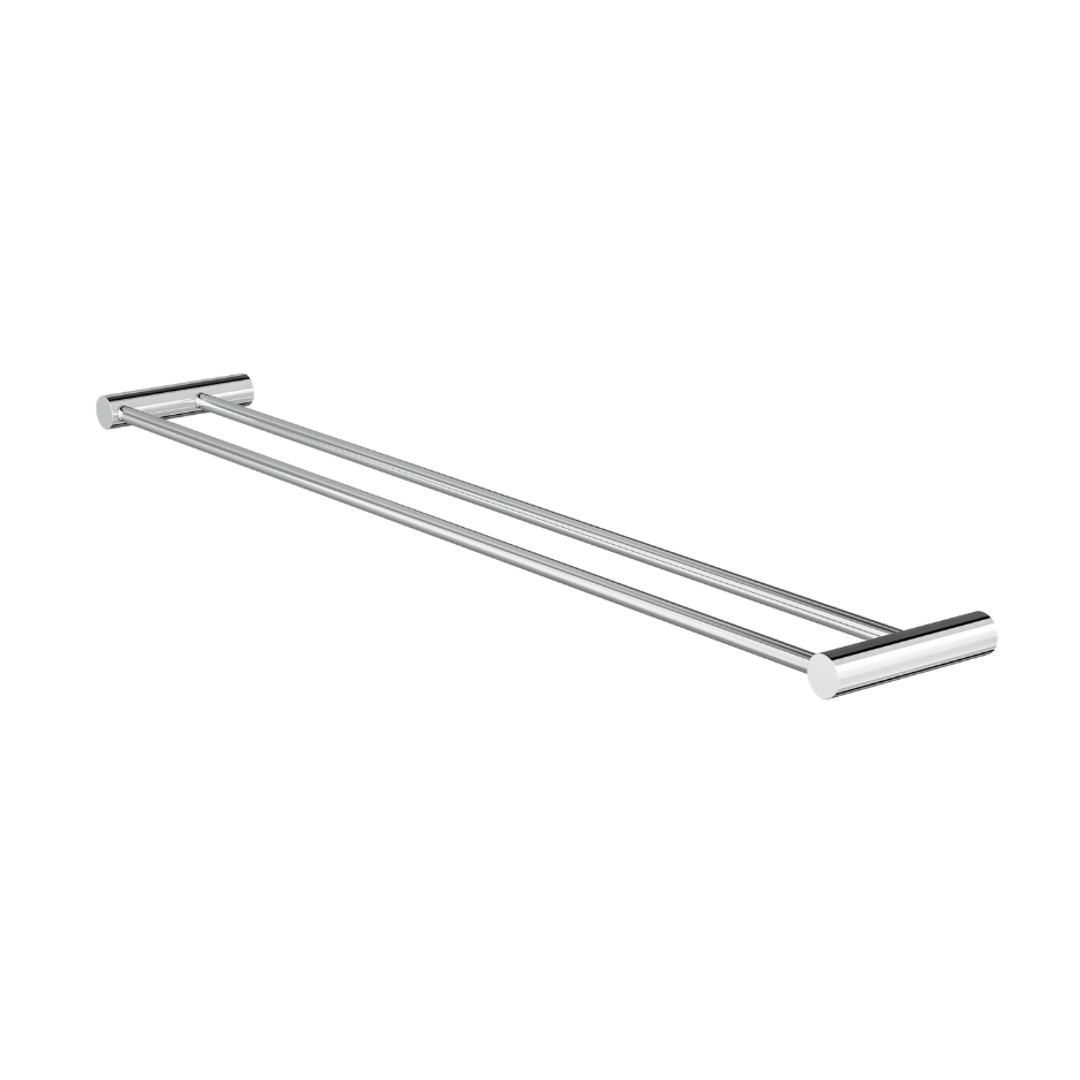 Linsol Dotti 800Mm Double Towel Rail Chrome
