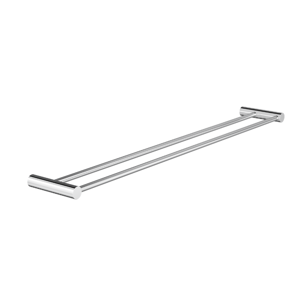 Linsol Dotti 800Mm Double Towel Rail Chrome