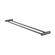LINSOL Dotti 800Mm Double Towel Rail Gunmetal