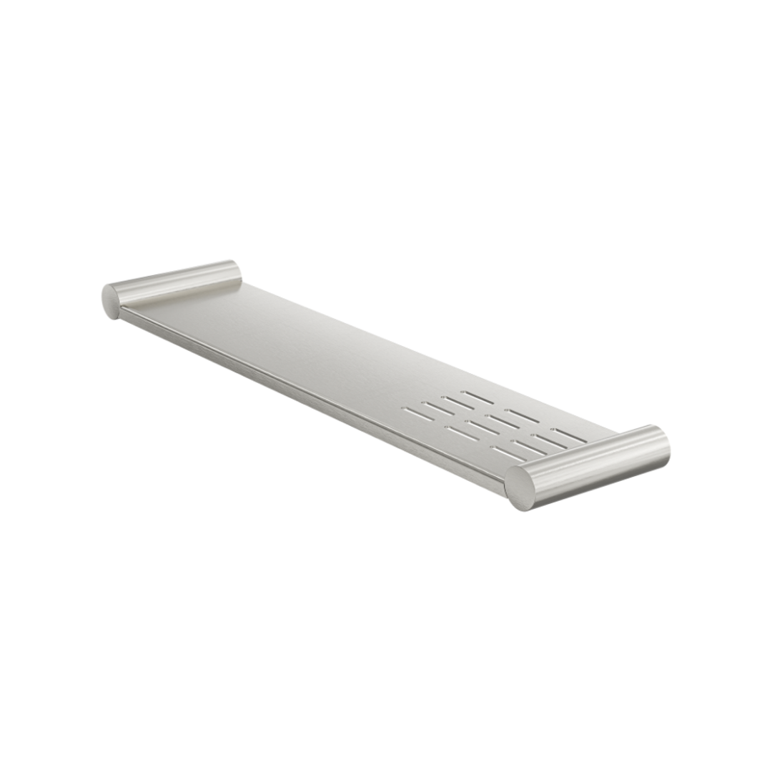 Linsol Dotti Metal Shelf With Soap Dish Brushed Nickel