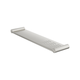 LINSOL Dotti Metal Shelf With Soap Dish Brushed Nickel
