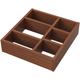 Fienza Drawer Organiser For Empire 1200/1500 Pill Cabinets Walnut Large 322X299X80mm 1Pce