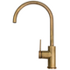 Bella Vista LVB Mica Gooseneck Sink Mixer Living Brass