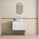 Noveen Almere 900Mm Wall Hung Vanity Cabinet Only Alpine White