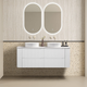 Noveen Almere 1500Mm Wall Hung Vanity Cabinet Only Alpine White