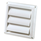 Deflect-O Vent Gravity Louvred Wall Vent 6 White