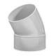 DWV 30 Degree Bend MF