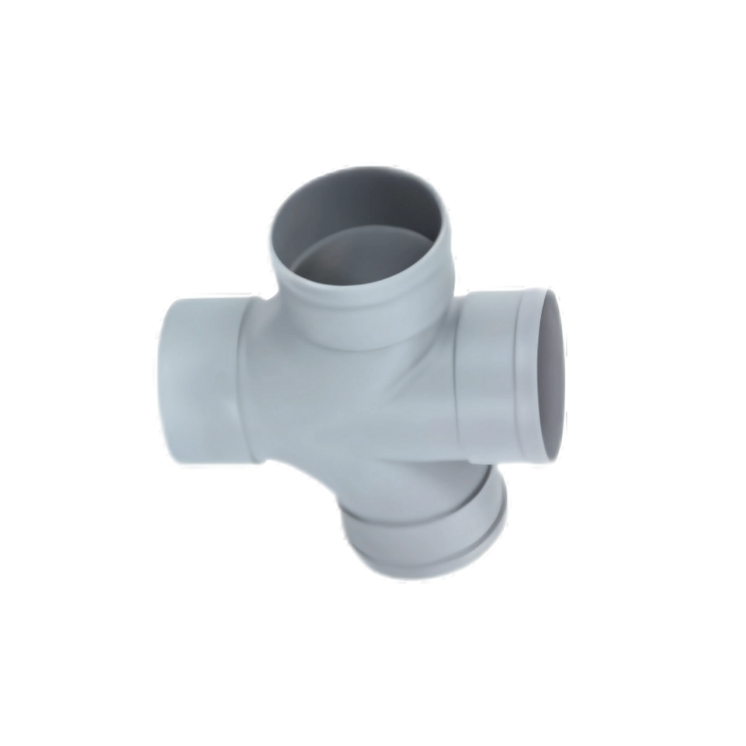 DWV 90 Degree Double Junction