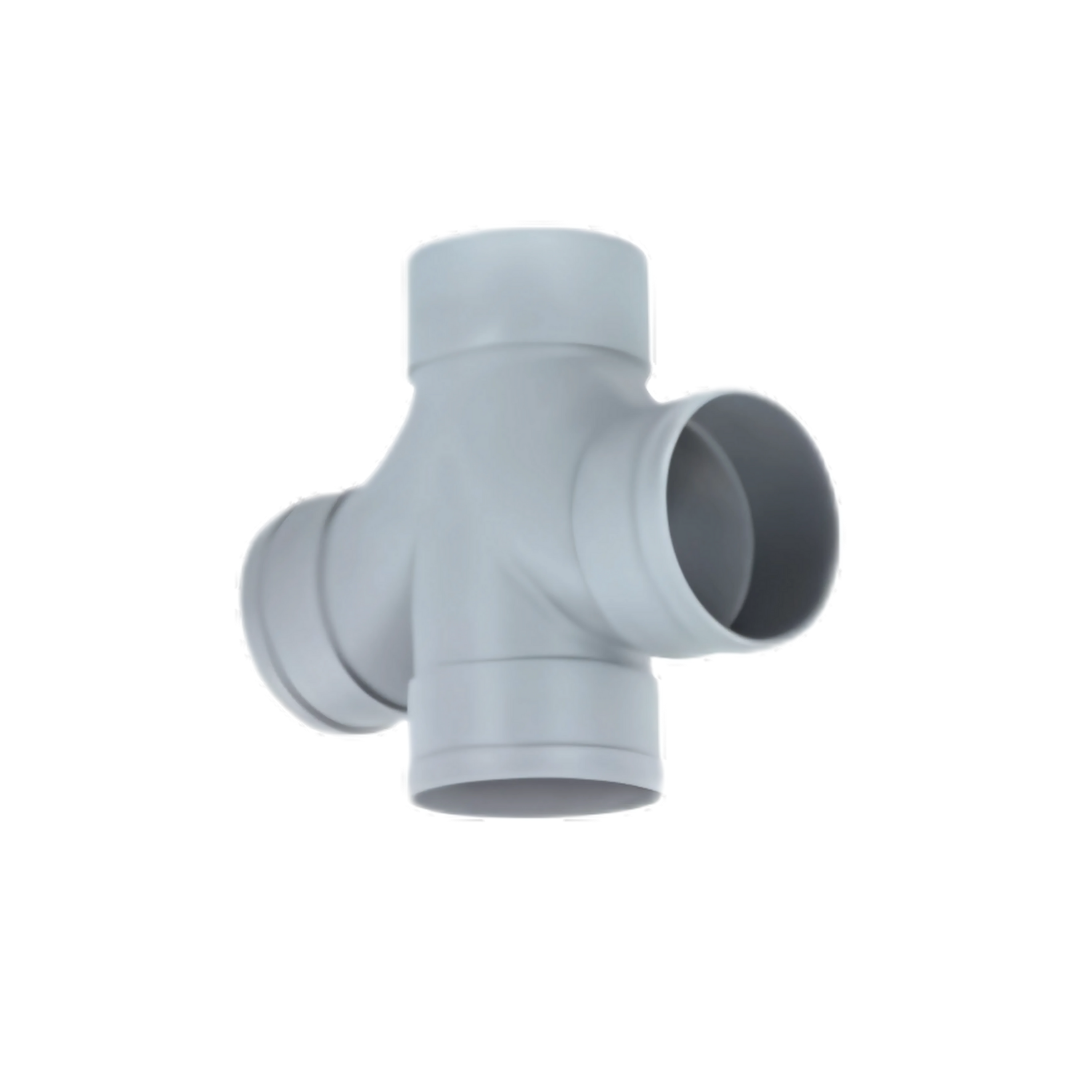 DWV 90 Degree Double Junction