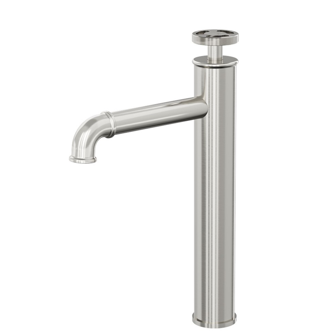 Linsol Dynamik Tall Basin Mixer - Brushed Nickel