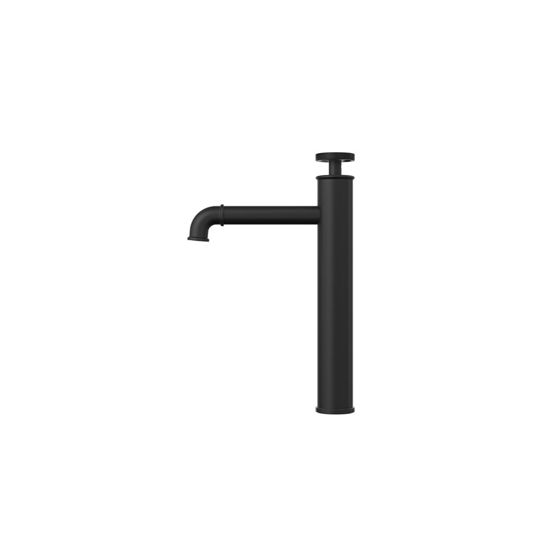 Linsol Dynamik Tall Basin Mixer - Matte Black