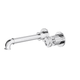 LINSOL Dynamik 2-Plates Wall Basin Or Bath Mixer - Chrome