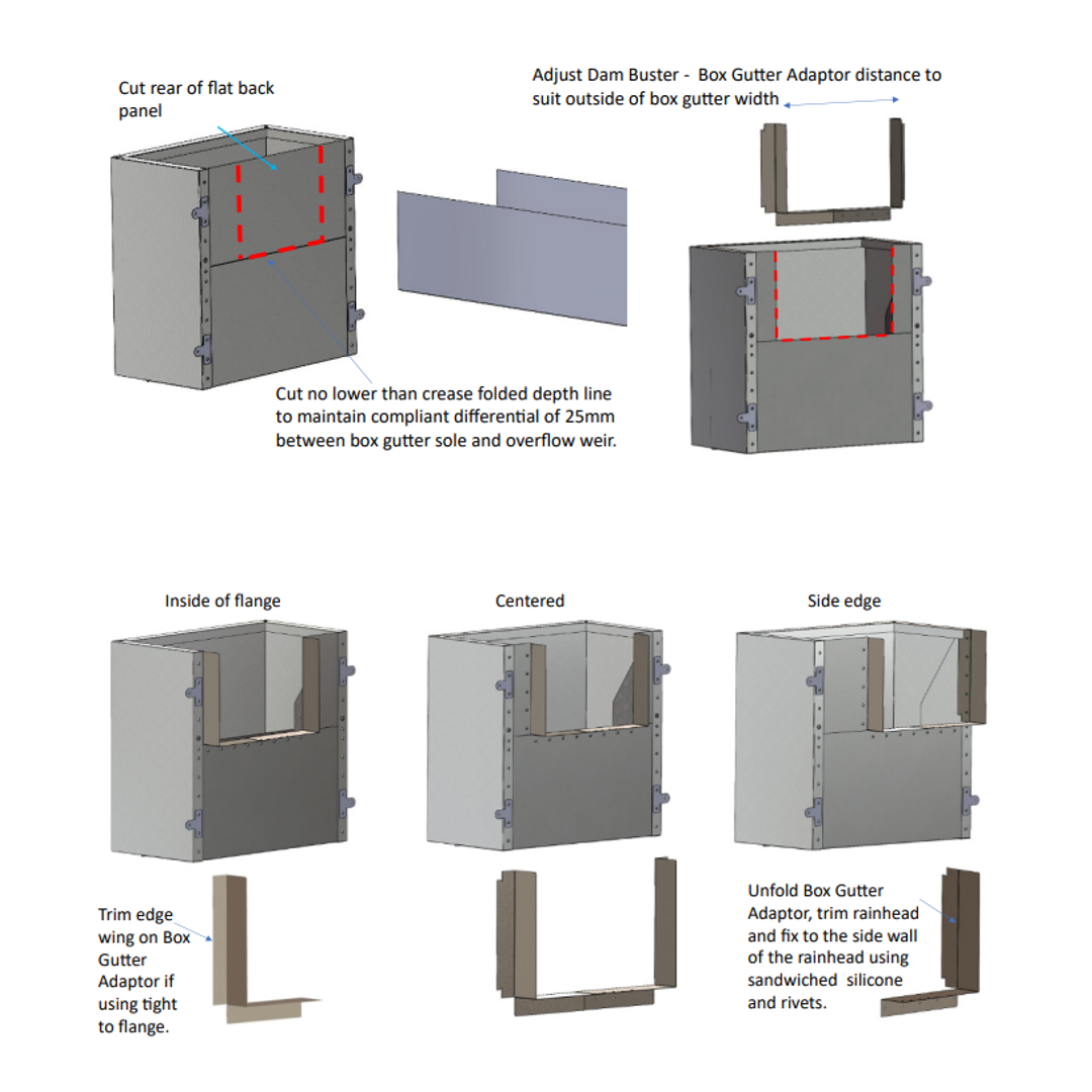 Dam Buster R-303X Bg Adapter