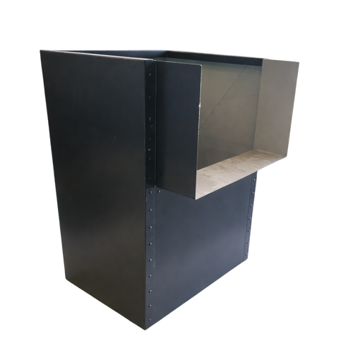 Dam Buster Stretched R300-400 Rainhead With Fixed Receiver