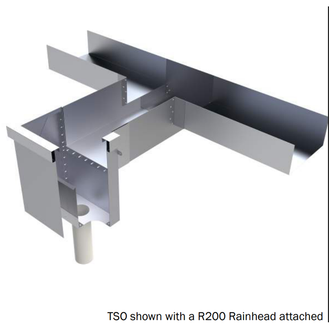 Dam Buster Tso-200 T Section Side Outlet