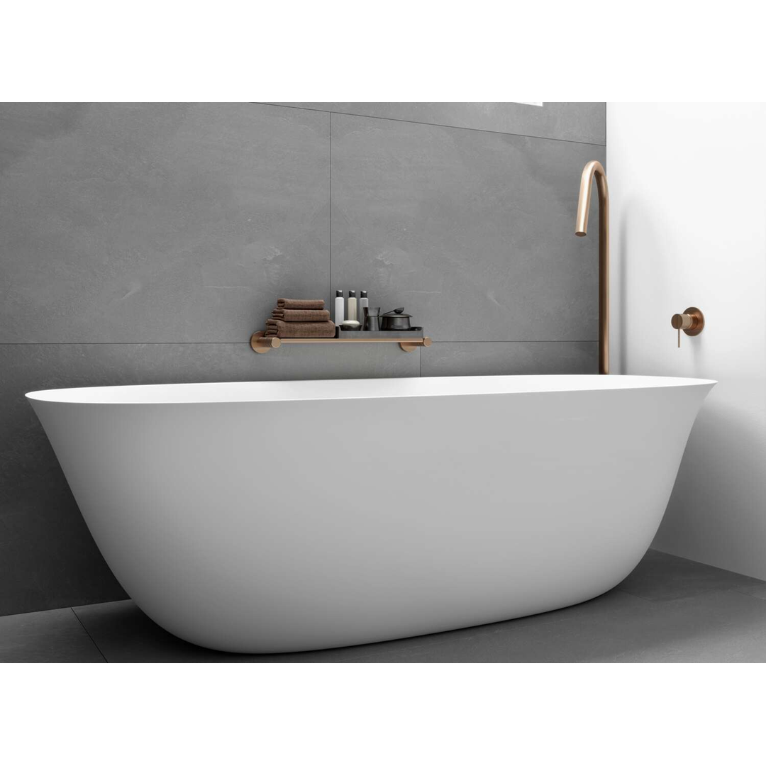 Domus Living Livia Freestanding Bath 1650mmX 650mm - Matte Grey