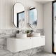 Aulic Savio 1500 Cabinet With Pure Flat Stone Top