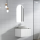Aulic Perla Mark Ii Wall Hung 750 Cabinet With Palis White Flat Quartz Stone Top