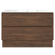 Timberline Elemental Plus 1200Mm Floor Standing Vanity Aged Walnut Centre Bowl Alpha Top