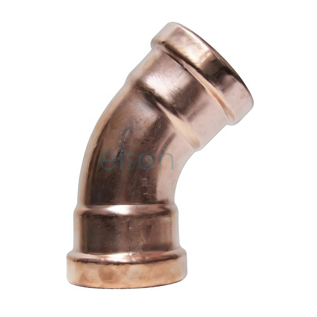 Copper Press Elbow 45 Degree FF - Gas