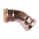 Copper Press Elbow 45 Degree FF - Gas