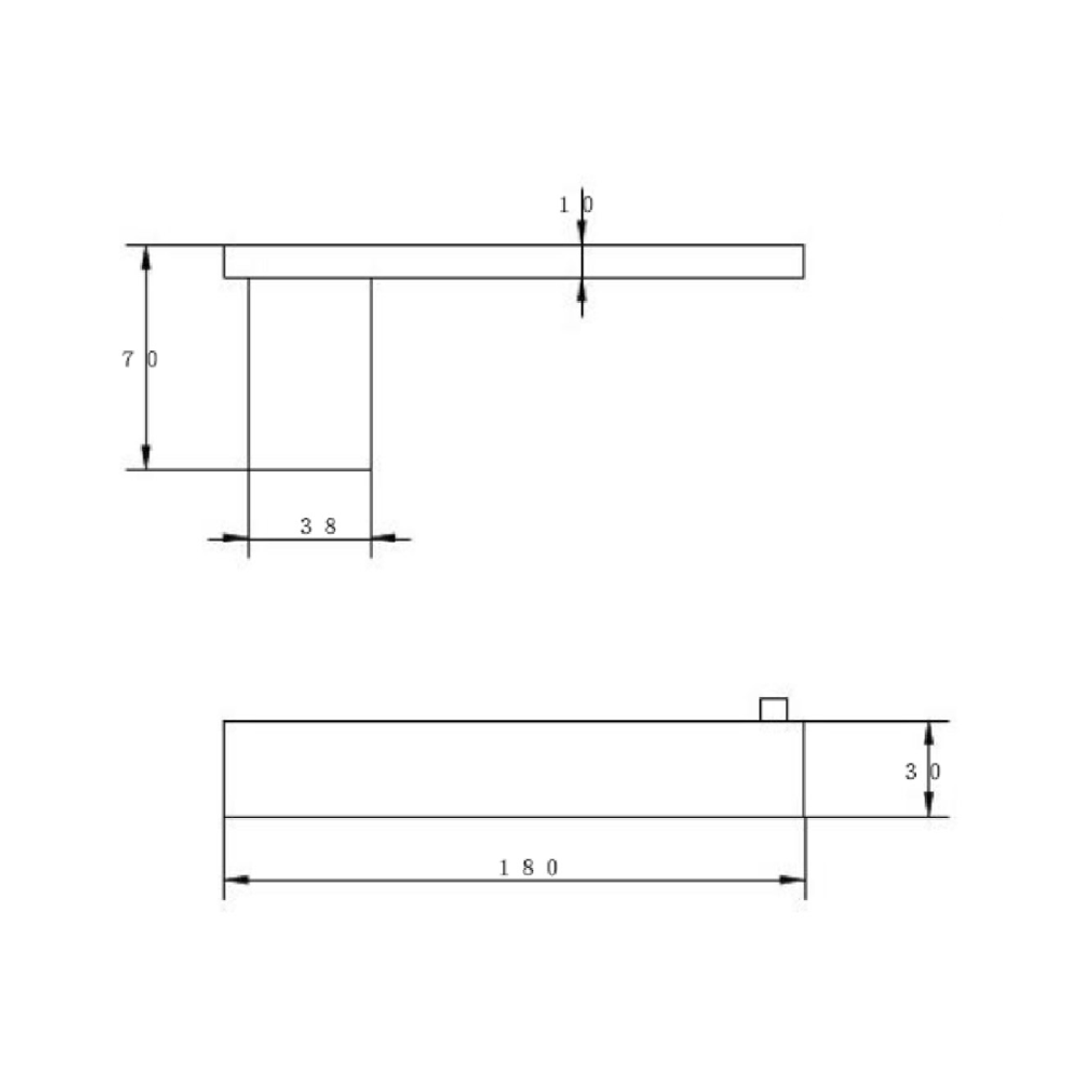 Elba Toilet Roll Holder(Castano P#:Eltrhc)