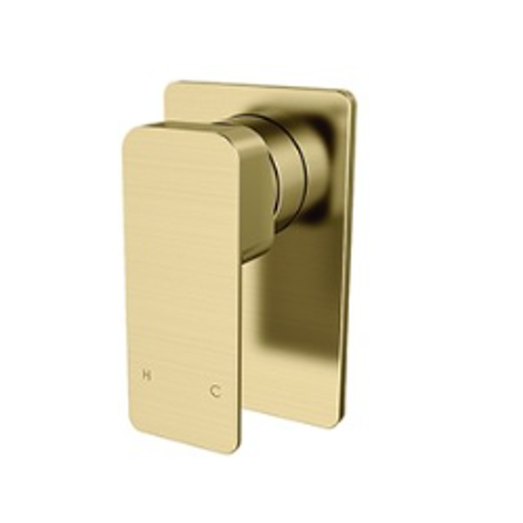 Streamline Eneo Shower Or Bath Mixer Ext Part Only Brushed Brass
