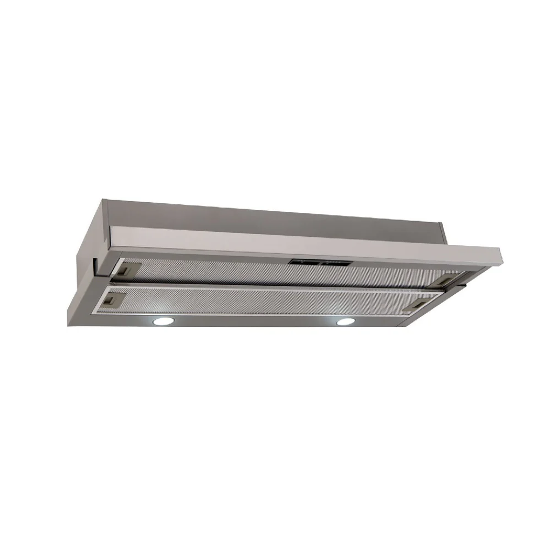 Euro 90Cm Slide Out Rangehood S/Steel Erh900Slx