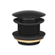 LINSOL Ezyflow 40Mm Pop-Up Plug & Waste With Flexible Connector Matte Black