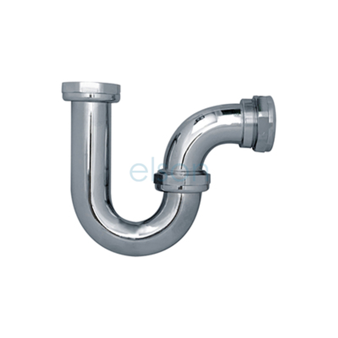 Easy Fix P Trap 50Mm Chrome Plated Copper To Suit Copper