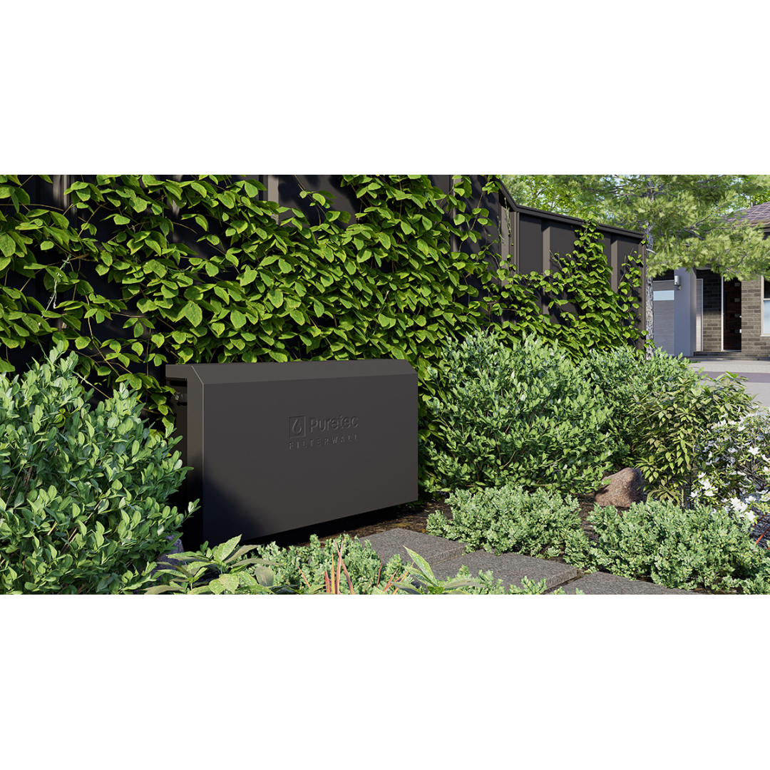 Puretec Filterwall Whole House Filtration Charcoal Front Cover 30L/Min Plumbed Bypass