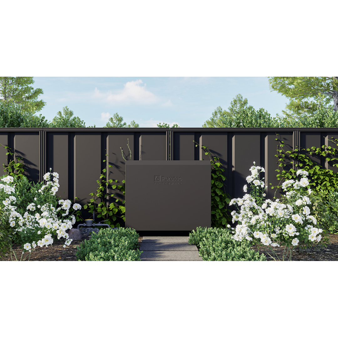 Puretec Filterwall F6 House Filtration Charcoal Cover 55L/Min C/W Scale Guard Plumbed Bypass