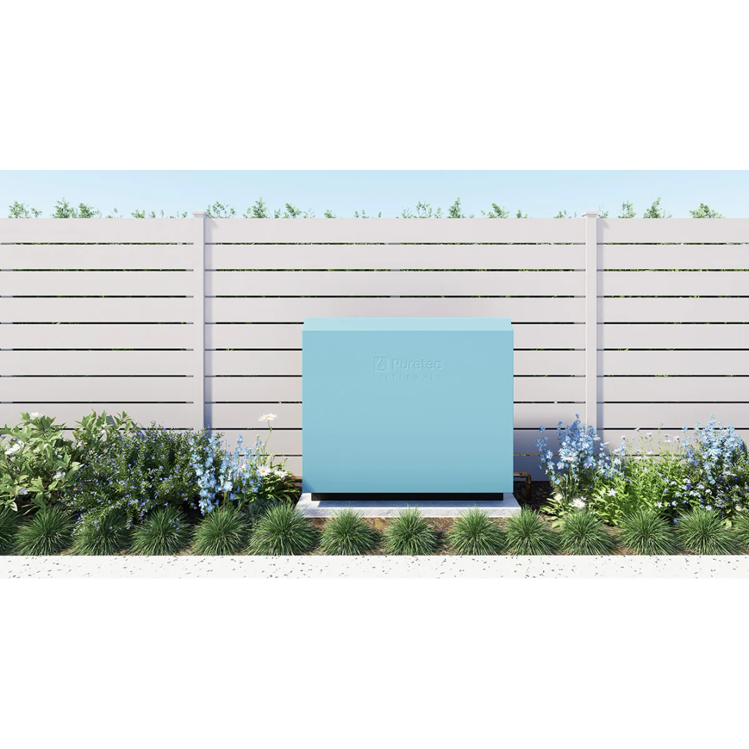 Puretec Filterwall F6 House Filtration Open Skies Cover 55L/Min C/W Scale Guard Plumbed Bypass