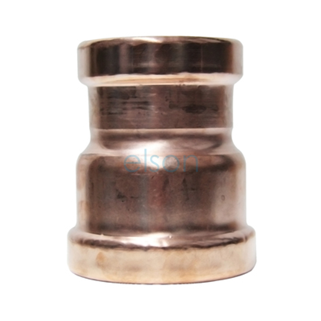 Copper Press Reducing Coupling FF - Water