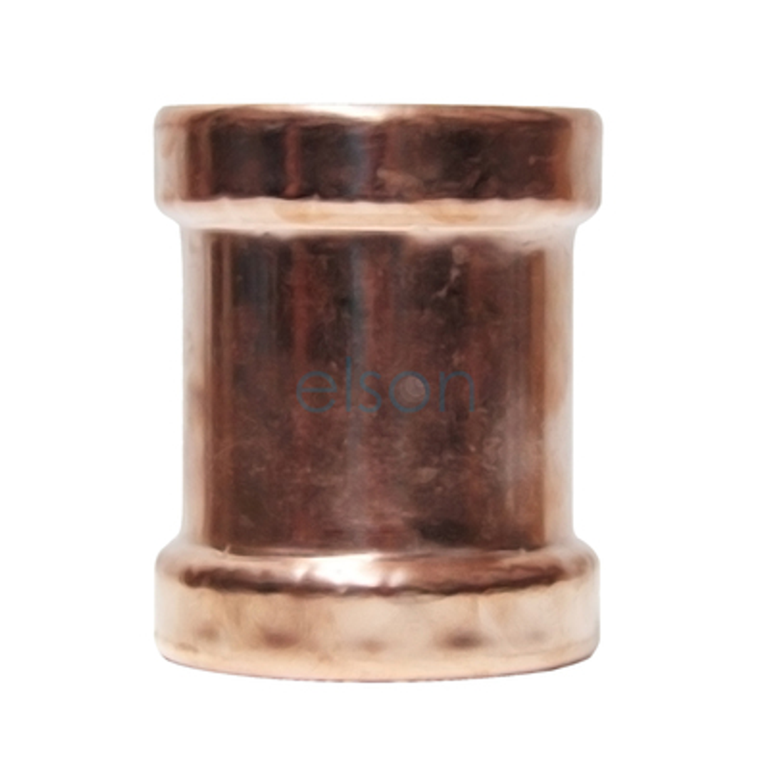 Copper Press Equal Coupling - Gas