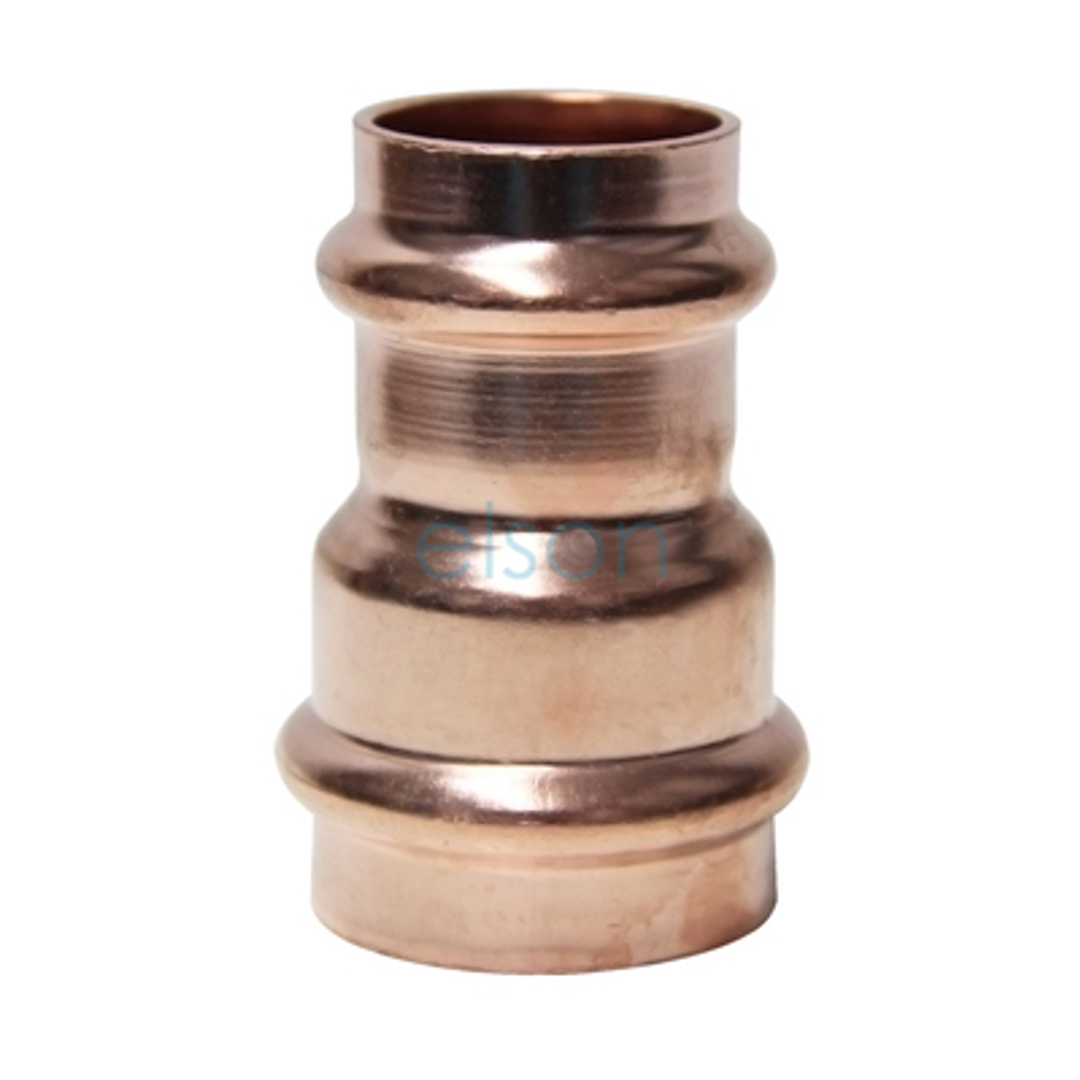 Copper Press Reducing Coupling FF - Gas