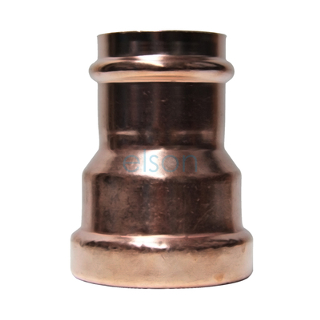 Copper Press Reducing Coupling FF - Gas