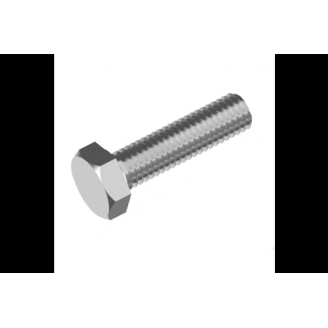 M16 Stainless Bolt Only 50Mm (Full Thread)