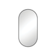 Fienza Empire Pill Shape Framed Mirror 450 X 900Mm Matte Black